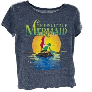 Disney The Little Mermaid‎ T-Shirt - Dark Blue Size Small